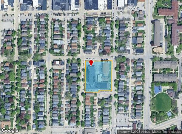  7109 W Orchard St, Milwaukee, WI Parcel Map