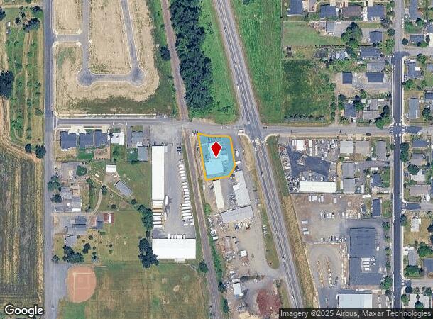 210 Jefferson St, Silverton, OR Parcel Map