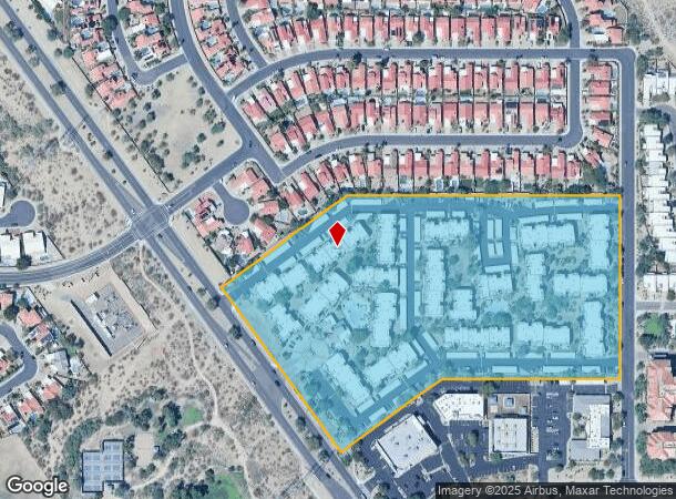 11545 N Frank Lloyd Wright Blvd, Scottsdale, AZ Parcel Map