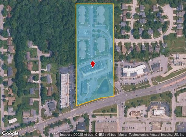 2411 Laporte Ave, Valparaiso, IN Parcel Map