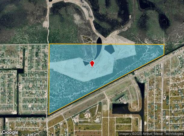 Access Undetermined, Cape Coral, FL Parcel Map