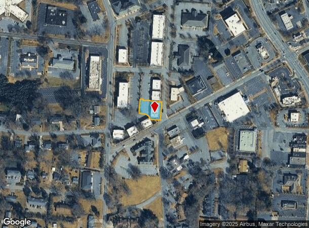  1301 N Center St, Hickory, NC Parcel Map