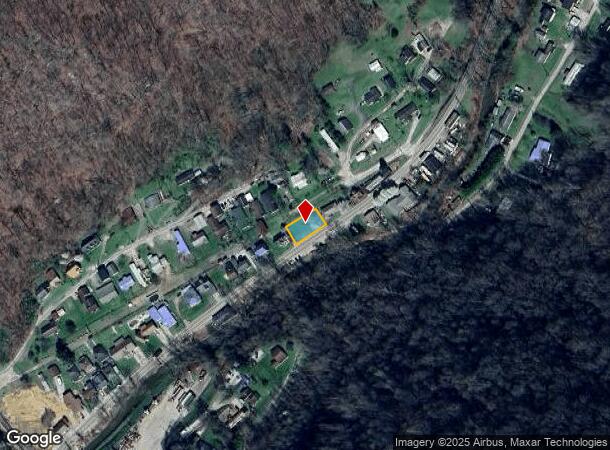  1271 Kellys Creek Rd, Cedar Grove, WV Parcel Map