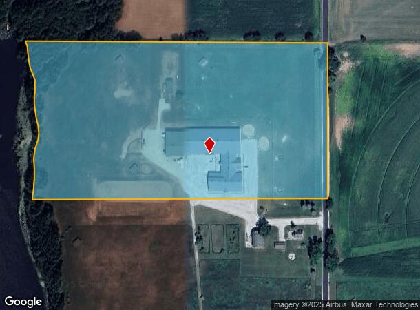 2591 S Ramshorn Dr, Fremont, MI Parcel Map