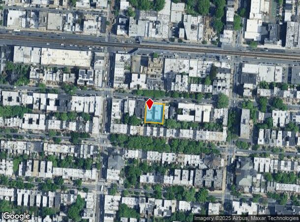  1274 Pacific St, Brooklyn, NY Parcel Map