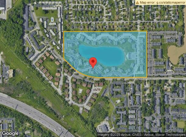  1001 Deer Lakes Dr, Buffalo, NY Parcel Map