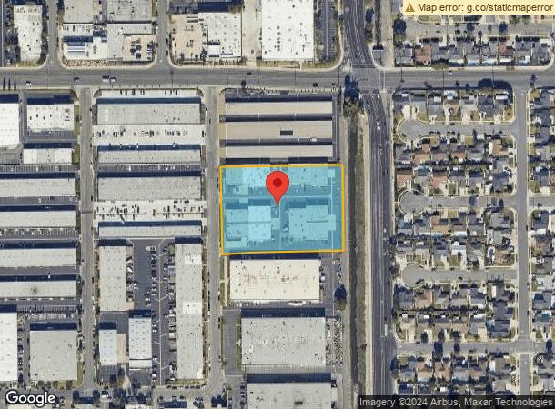  15552 Producer Ln, Huntington Beach, CA Parcel Map