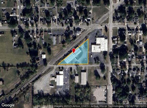  800 W Hardin St, Findlay, OH Parcel Map
