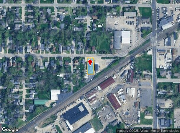  7911 E 46Th St, Indianapolis, IN Parcel Map