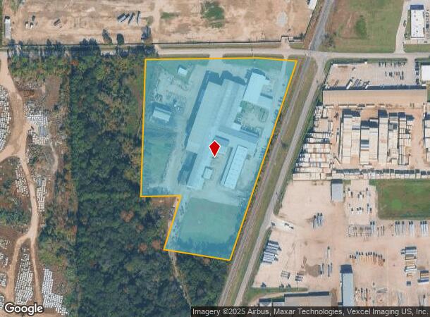 12001 Hirsch Rd, Houston, TX Parcel Map