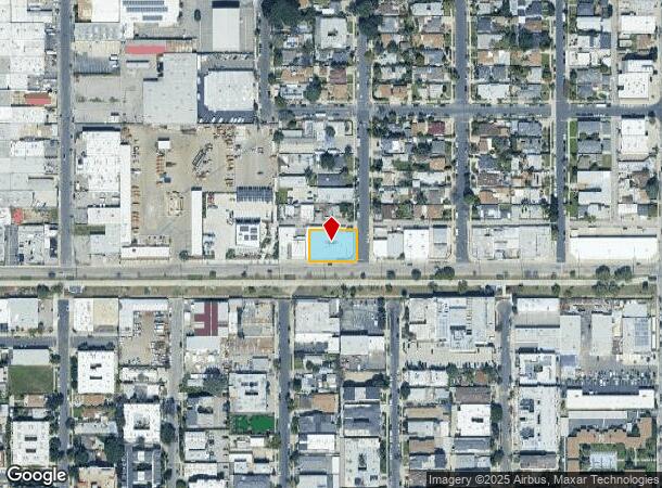  10731 Chandler Blvd, North Hollywood, CA Parcel Map