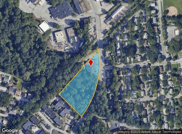 881 Dyer Ave, Cranston, RI Parcel Map