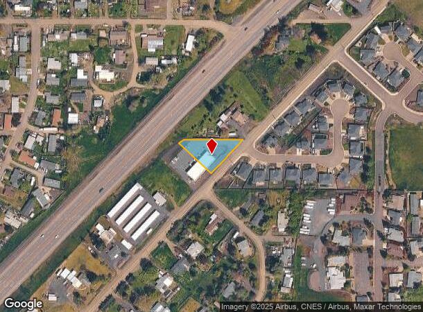  5010 Grange Rd, Roseburg, OR Parcel Map