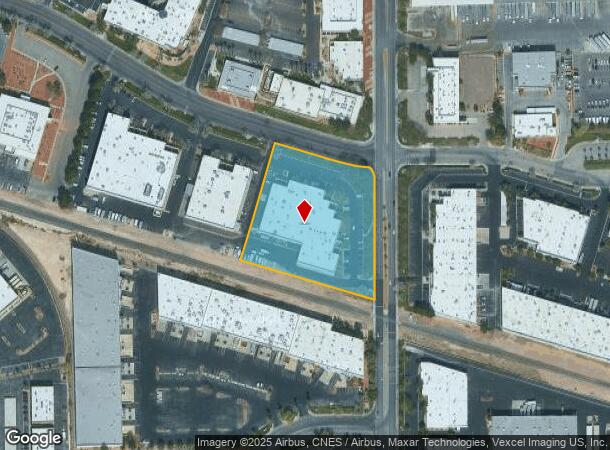 955 Grier Dr, Las Vegas, NV Parcel Map