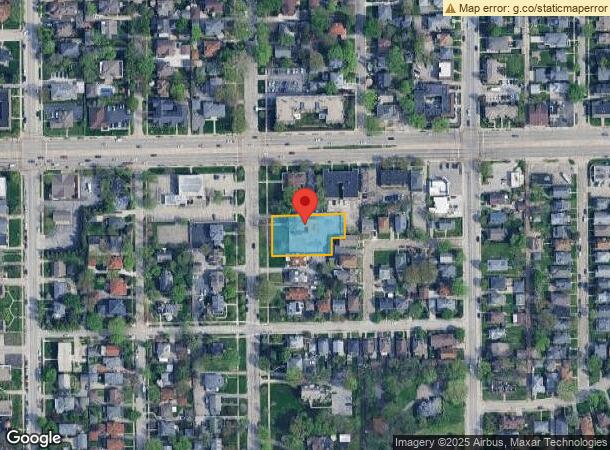  3755 Washington Blvd, Indianapolis, IN Parcel Map