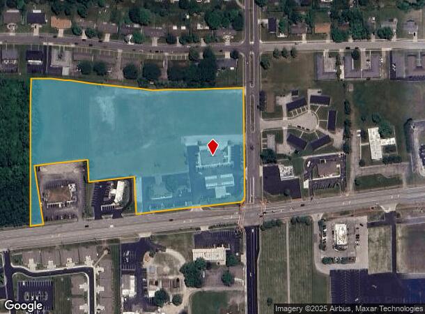 501 W National Rd, Englewood, OH Parcel Map
