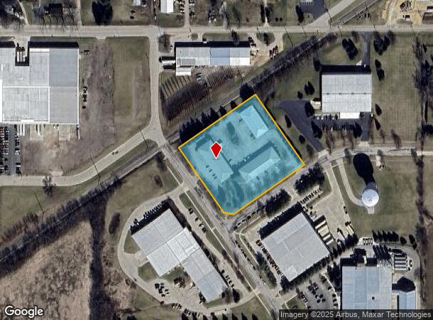  1711 Woolsey St, Delavan, WI Parcel Map