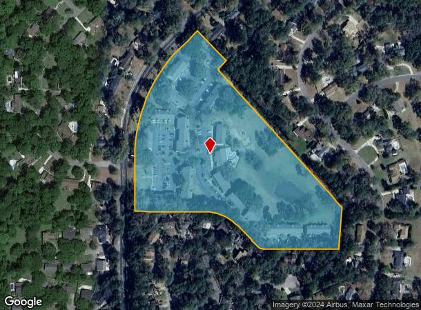  3711 Shamrock St W, Tallahassee, FL Parcel Map