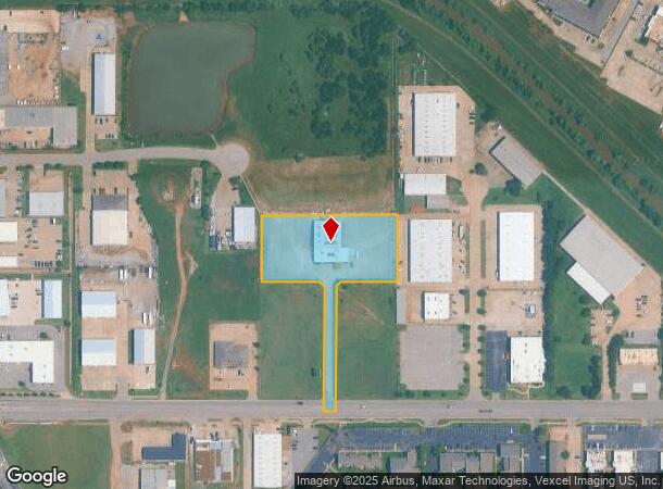 6825 W Wilshire Blvd, Oklahoma City, OK Parcel Map