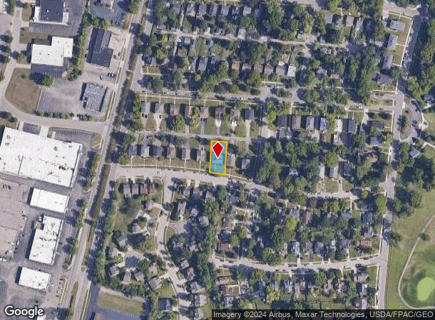  1525 Old Lane Ave, Dayton, OH Parcel Map