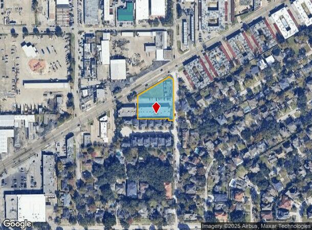 5711 Bissonnet St, Bellaire, TX Parcel Map