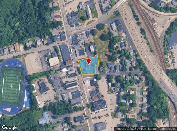 374 Washington St, Braintree, MA Parcel Map