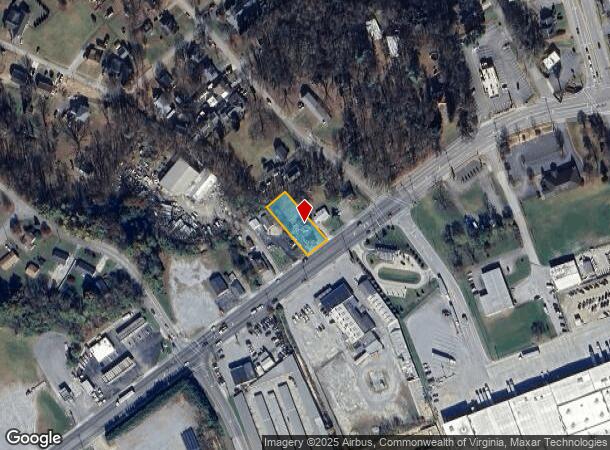 2221 W Main St, Salem, VA Parcel Map