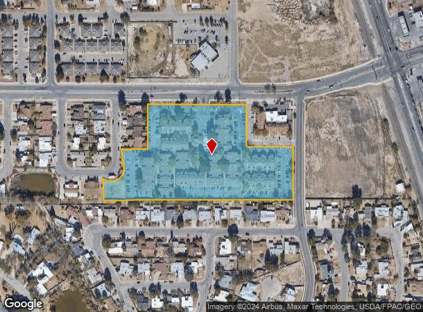  210 W Redd Rd, El Paso, TX Parcel Map