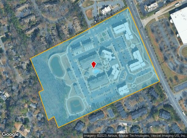 10252 W Monroe Rd, Matthews, NC Parcel Map