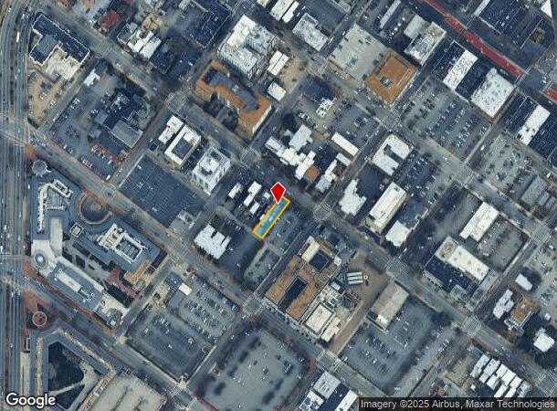  205 W Franklin St, Richmond, VA Parcel Map