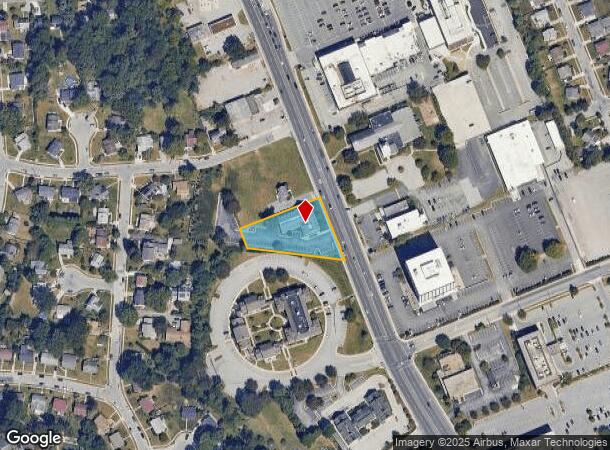 1402 B York Rd, Towson, MD Parcel Map