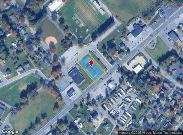 871 W King St, Shippensburg, PA Parcel Map