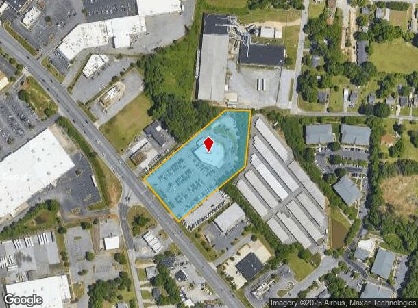 2857 S Main St, High Point, NC Parcel Map