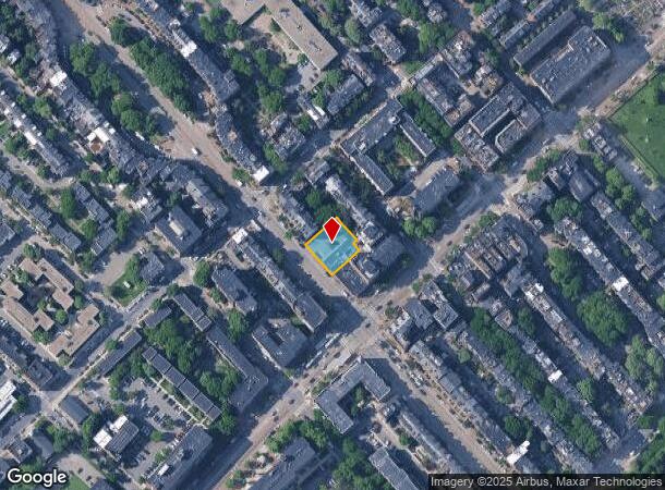  616 Massachusetts Ave, Boston, MA Parcel Map