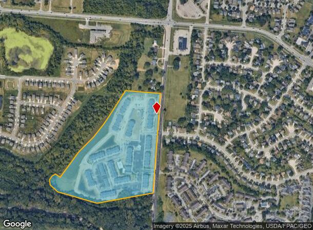 3461 Huddle Way, Canal Winchester, OH Parcel Map