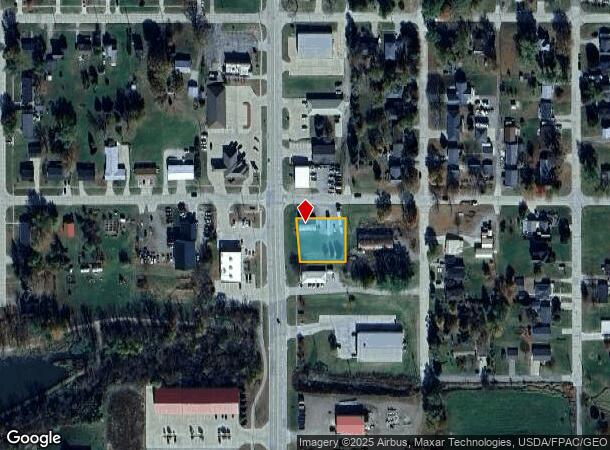 132 West St, Grinnell, IA Parcel Map