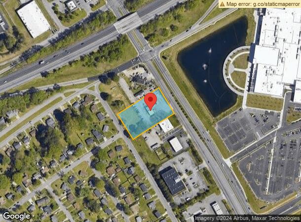  3709 Victory Blvd, Portsmouth, VA Parcel Map