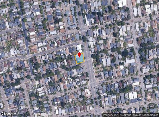 3136 Sacramento St, Berkeley, CA Parcel Map