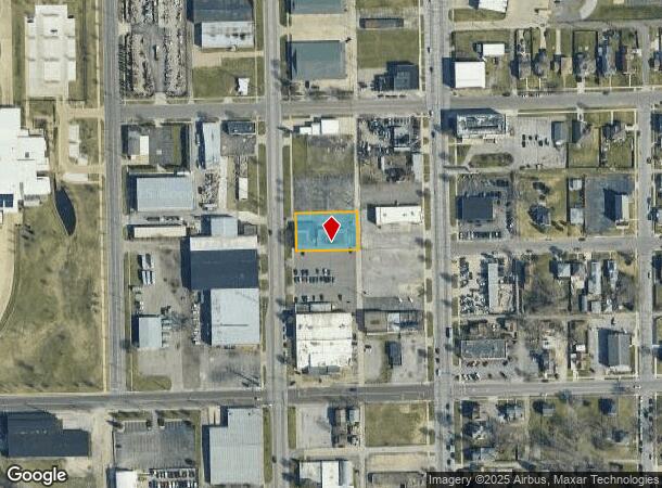  1202 S Main St, South Bend, IN Parcel Map