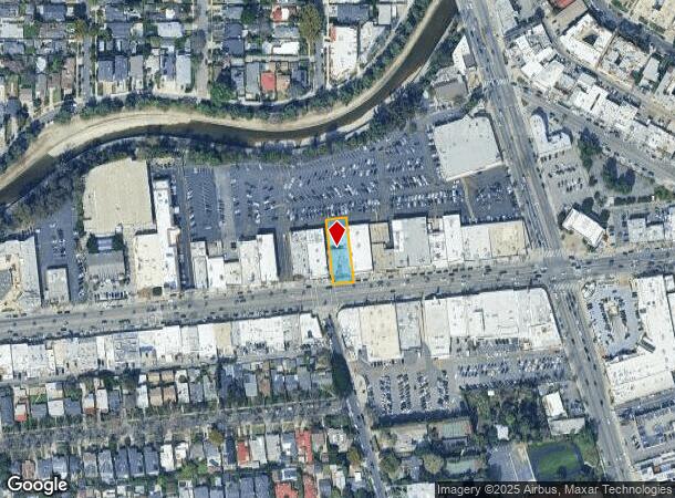  12161 Ventura Blvd, Studio City, CA Parcel Map