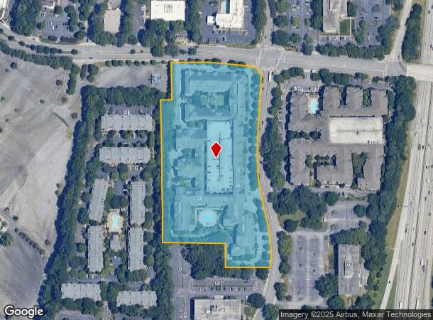  2200 Parklake Dr Ne, Atlanta, GA Parcel Map