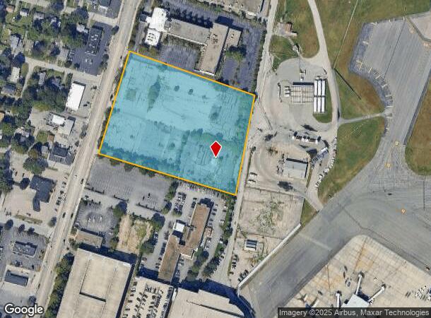 1880 Post Rd, Warwick, RI Parcel Map