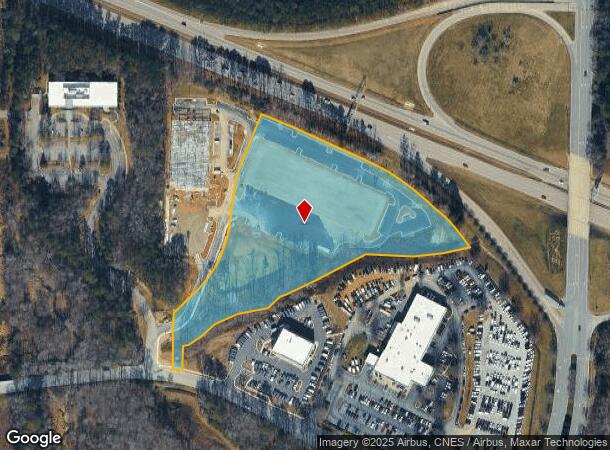  500 Waterfield Ridge Pl, Garner, NC Parcel Map