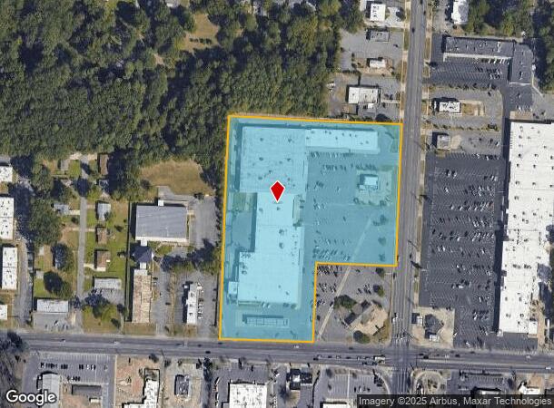 8824 Geyer Springs Rd, Little Rock, AR Parcel Map