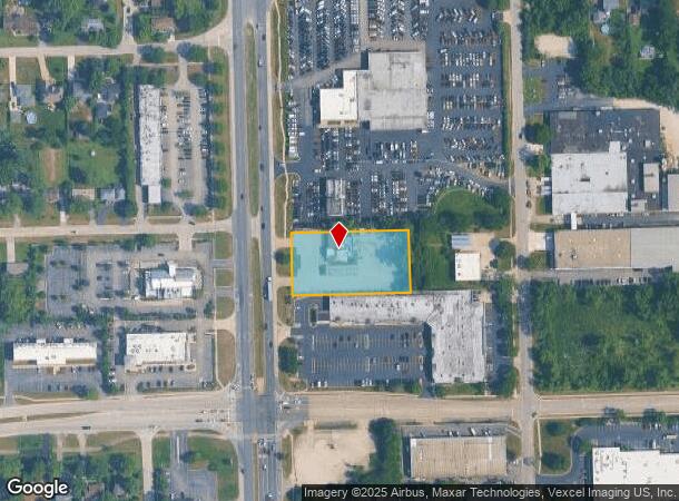  7409 Kingery Hwy, Willowbrook, IL Parcel Map