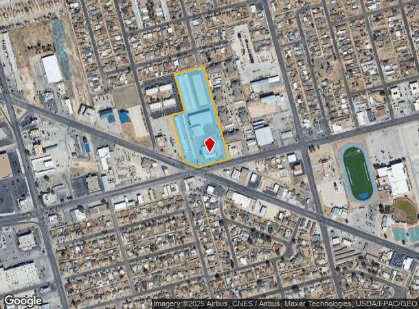  1010 W University Blvd, Odessa, TX Parcel Map