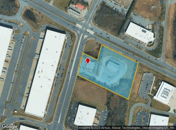 725 Derita Rd, Concord, NC Parcel Map