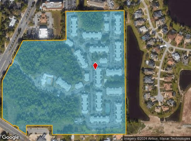  98 Paddock Club Dr, Panama City Beach, FL Parcel Map