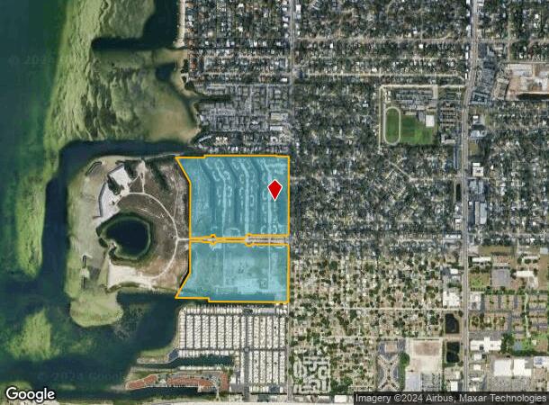  4904 W Beaumont Ave, Tampa, FL Parcel Map