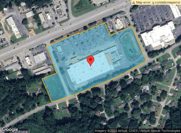  1385 W Wade Hampton Blvd, Greer, SC Parcel Map